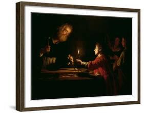 The Childhood of Christ, circa 1620-Gerrit van Honthorst-Framed Giclee Print