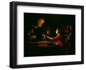 The Childhood of Christ, circa 1620-Gerrit van Honthorst-Framed Giclee Print