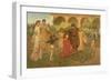 The Childhood of Dante-Jessie Macgregor-Framed Giclee Print