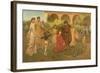 The Childhood of Dante-Jessie Macgregor-Framed Giclee Print