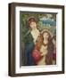 The Childhood of Saint Cecily-Marie Spartali Stillman-Framed Giclee Print