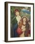 The Childhood of Saint Cecily-Marie Spartali Stillman-Framed Giclee Print