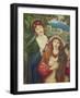 The Childhood of Saint Cecily-Marie Spartali Stillman-Framed Giclee Print