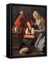 The Childhood of the Virgin, by Zurbaran, Francisco, De (1598-1664). Oil on Canvas, 1630-1635. Ablo-Francisco de Zurbaran-Framed Stretched Canvas