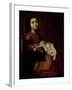 The Childhood of the Virgin, c.1660-Francisco de Zurbarán-Framed Giclee Print