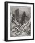 The Children Destroyed by Bears, Illustration from Dore's 'The Holy Bible', 1866-Gustave Doré-Framed Giclee Print