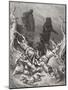 The Children Destroyed by Bears, Illustration from Dore's 'The Holy Bible', 1866-Gustave Doré-Mounted Giclee Print