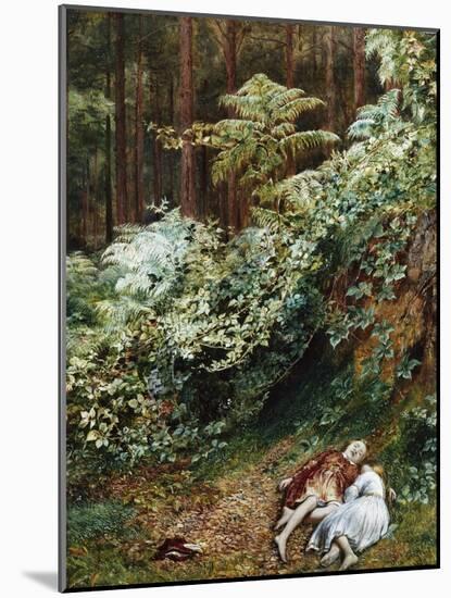 The Children in the Wood, Morning-Richard Redgrave-Mounted Giclee Print