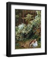 The Children in the Wood, Morning-Richard Redgrave-Framed Giclee Print
