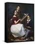 The Children of Adviser Torquato Alves Ribeiro, Painting by Auguste Roquemont (1804-1852)-null-Framed Stretched Canvas