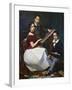 The Children of Adviser Torquato Alves Ribeiro, Painting by Auguste Roquemont (1804-1852)-null-Framed Giclee Print