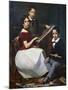 The Children of Adviser Torquato Alves Ribeiro, Painting by Auguste Roquemont (1804-1852)-null-Mounted Giclee Print