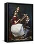The Children of Adviser Torquato Alves Ribeiro, Painting by Auguste Roquemont (1804-1852)-null-Framed Stretched Canvas