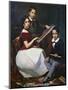 The Children of Adviser Torquato Alves Ribeiro, Painting by Auguste Roquemont (1804-1852)-null-Mounted Giclee Print