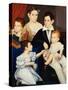 The Children of Dr Elias Ogden, Natchez, Mississippi-American-Stretched Canvas