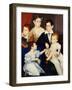 The Children of Dr Elias Ogden, Natchez, Mississippi-American-Framed Giclee Print