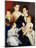 The Children of Dr Elias Ogden, Natchez, Mississippi-American-Mounted Giclee Print