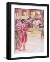 The Children of Judah-Arthur A. Dixon-Framed Giclee Print