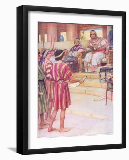 The Children of Judah-Arthur A. Dixon-Framed Giclee Print