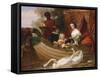 The Children of King Charles I-Frederick Goodall-Framed Stretched Canvas