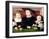 The Children of King Christian II of Denmark-Jan Gossaert-Framed Giclee Print