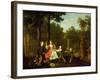 The Children of the 4th Duke of Devonshire-Johann Zoffany-Framed Giclee Print