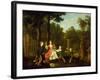 The Children of the 4th Duke of Devonshire-Johann Zoffany-Framed Giclee Print