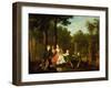 The Children of the 4th Duke of Devonshire-Johann Zoffany-Framed Giclee Print