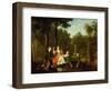 The Children of the 4th Duke of Devonshire-Johann Zoffany-Framed Giclee Print