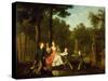 The Children of the 4th Duke of Devonshire-Johann Zoffany-Stretched Canvas