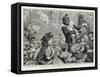 The Children's Coronation Fete in the Gardens of Gray's Inn-William T. Maud-Framed Stretched Canvas