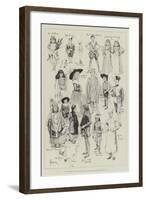 The Children's Fancy Dress Ball at the Mansion House, 7 January 1896-Amedee Forestier-Framed Giclee Print