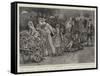 The Children's Floral Fete and Parade at the Botanic Gardens, Regent's Park-Arthur Hopkins-Framed Stretched Canvas