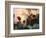 The Children’s Hour (or Shadows on the Wall)-Norman Rockwell-Framed Giclee Print