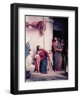 The Children Welcomed-Carl Bloch-Framed Giclee Print