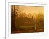 The Chill of Autumn, 1881 oil on board-John Atkinson Grimshaw-Framed Giclee Print