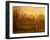 The Chill of Autumn, 1881 oil on board-John Atkinson Grimshaw-Framed Giclee Print