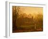 The Chill of Autumn, 1881 oil on board-John Atkinson Grimshaw-Framed Giclee Print