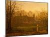 The Chill of Autumn, 1881 oil on board-John Atkinson Grimshaw-Mounted Giclee Print