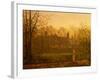 The Chill of Autumn, 1881 oil on board-John Atkinson Grimshaw-Framed Giclee Print