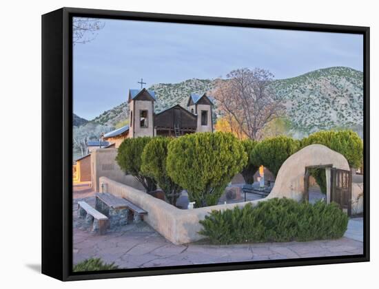 The Chimayo Sanctuary, Chimayo, New Mexico, USA-Luc Novovitch-Framed Stretched Canvas