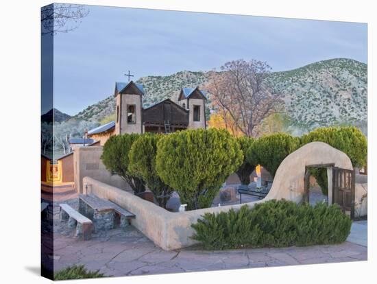 The Chimayo Sanctuary, Chimayo, New Mexico, USA-Luc Novovitch-Stretched Canvas