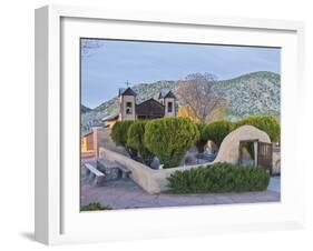 The Chimayo Sanctuary, Chimayo, New Mexico, USA-Luc Novovitch-Framed Premium Photographic Print