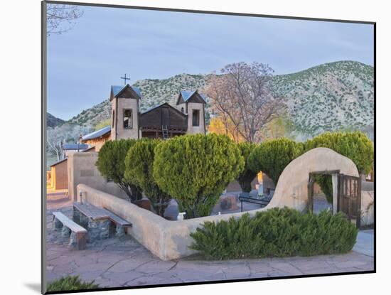 The Chimayo Sanctuary, Chimayo, New Mexico, USA-Luc Novovitch-Mounted Premium Photographic Print