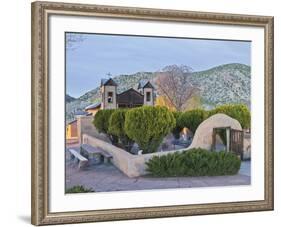 The Chimayo Sanctuary, Chimayo, New Mexico, USA-Luc Novovitch-Framed Photographic Print