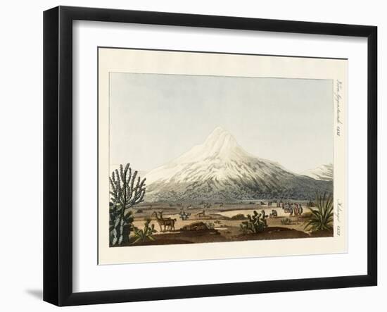 The Chimborazo in South America-null-Framed Giclee Print