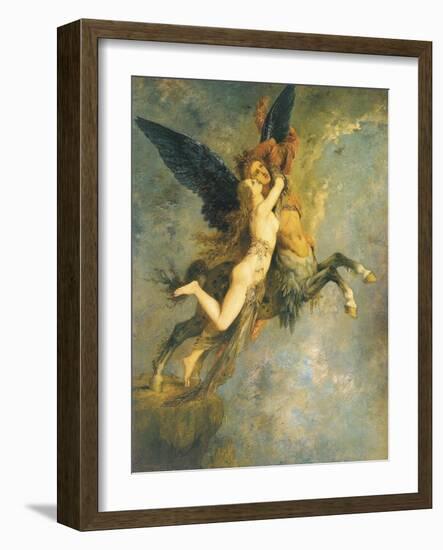 The Chimera, 1866-Gustave Moreau-Framed Giclee Print