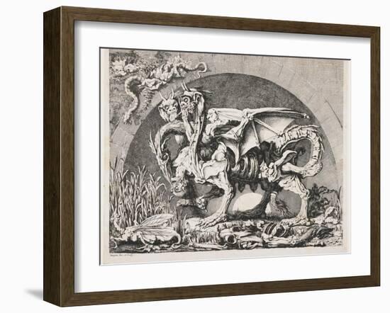 The Chimera, C. 1778-1780-Louis Jean Desprez-Framed Giclee Print