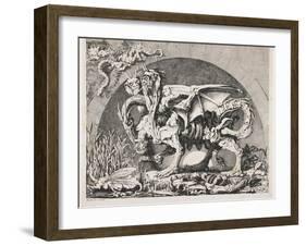 The Chimera, C. 1778-1780-Louis Jean Desprez-Framed Giclee Print