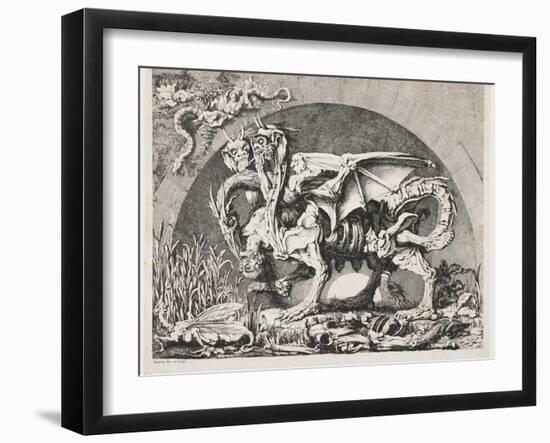 The Chimera, C. 1778-1780-Louis Jean Desprez-Framed Giclee Print